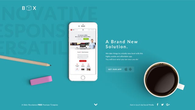 Sleek Landing Page