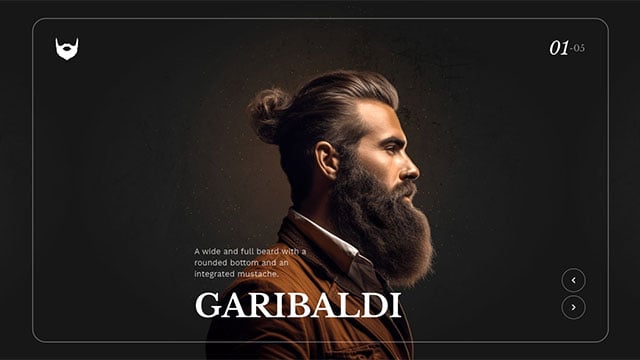 Beards Full Width Image Carousel