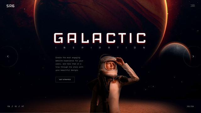 Space & Sci-Fi Presentation Slider