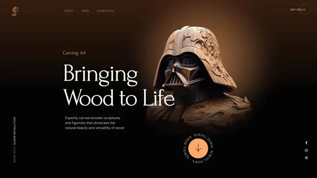 Woodworking Website Template